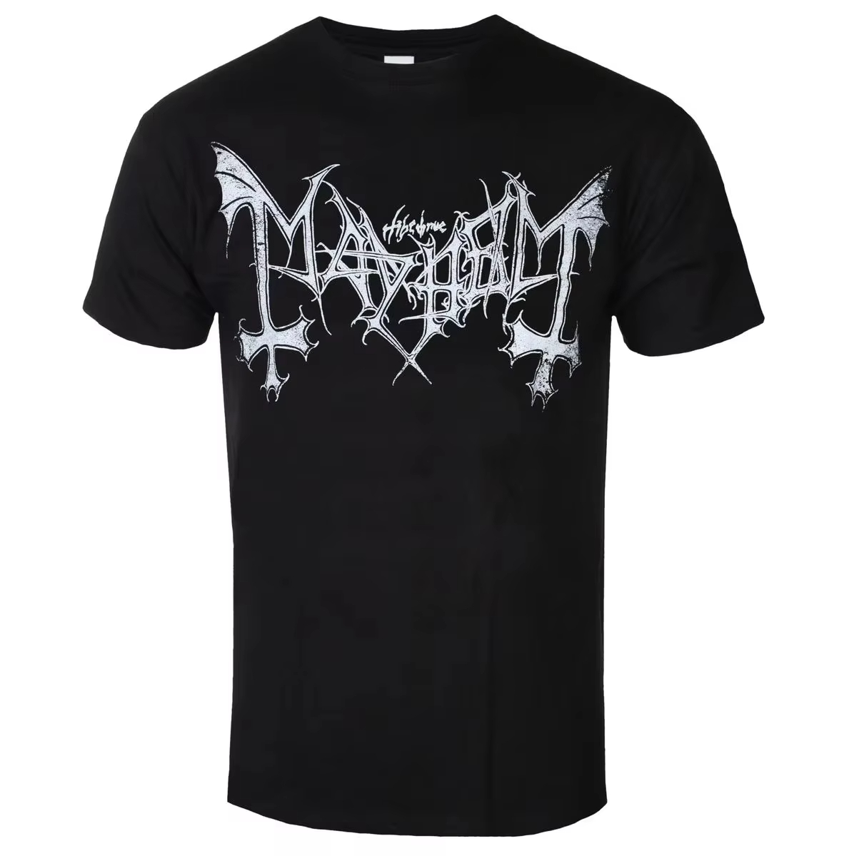 Streetwear Brand Vintage - Mayhem Graphic Katoenen T-shirt Unisex Heren
