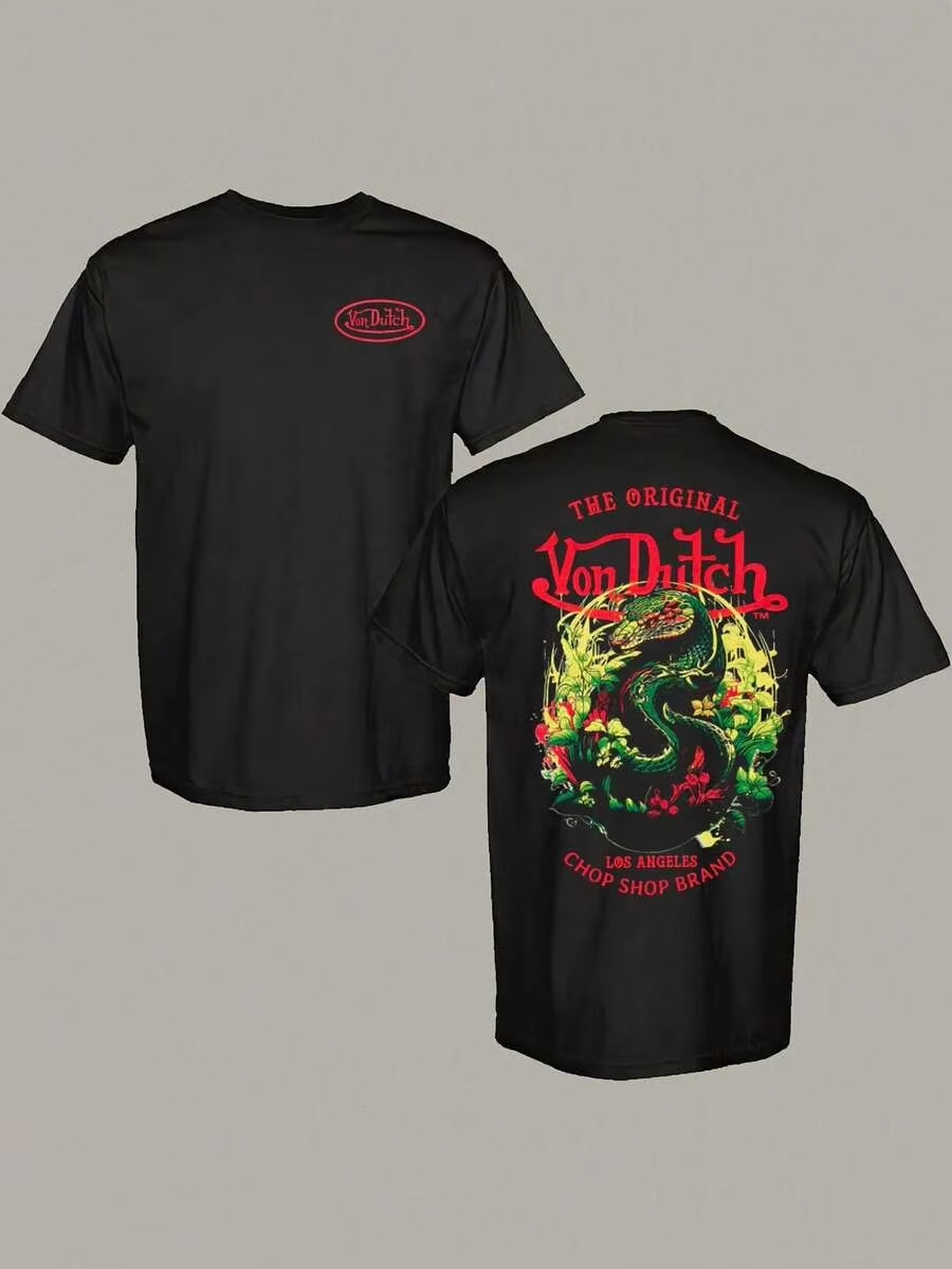Streetwear Brand Tees - Von Original Chop Shop merk Snake